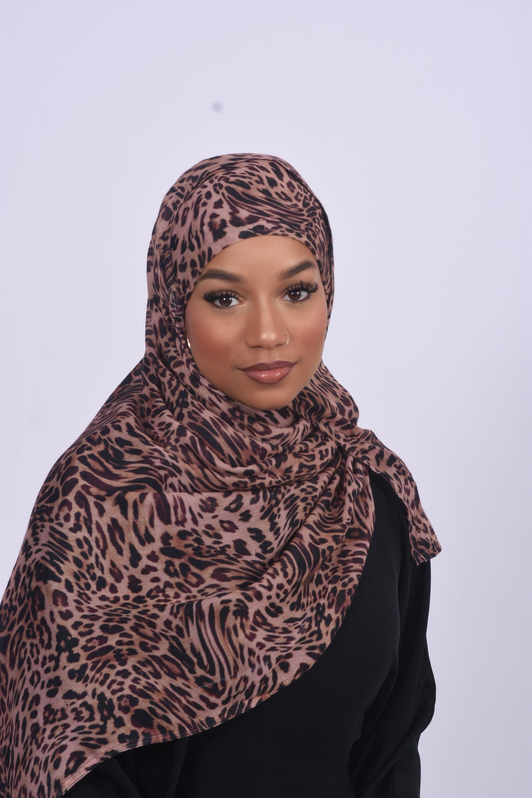 Cheetah Print Hijabs -